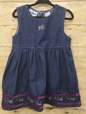 Kiks Denim Dress Size 24 Months